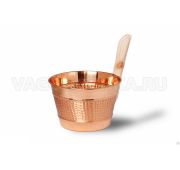 Шайка медная 4 л